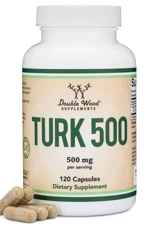 Turk 500 (Turkesterone) Muscle Strength + Recovery Supplement, 500mg Per Serving